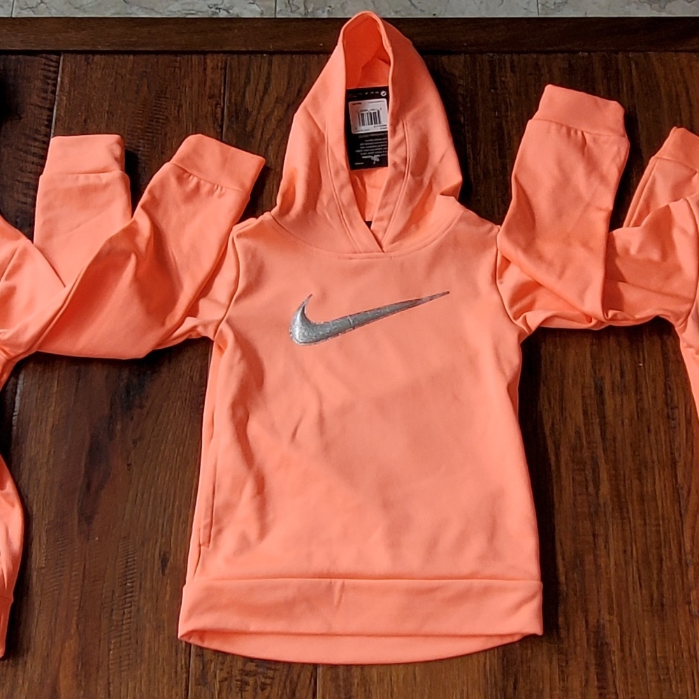 Peach Nike Hoodie